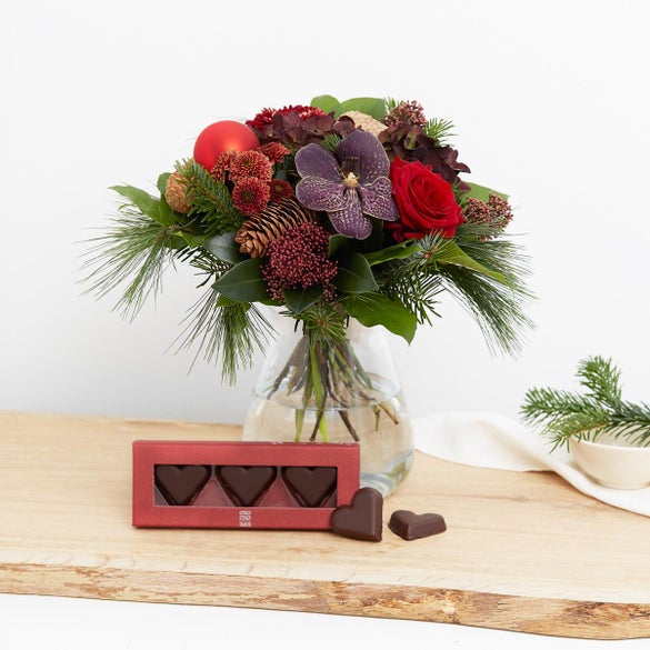 Den klassiske til jul med marcipanhjerter